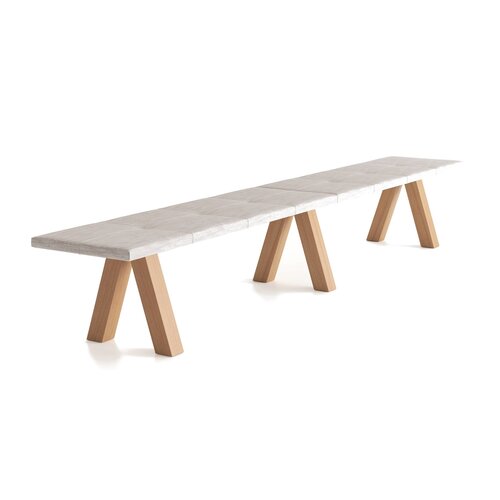Viccarbe Viccarbe Trestle Bench Viccarbe Viccarbe Trestle Bench