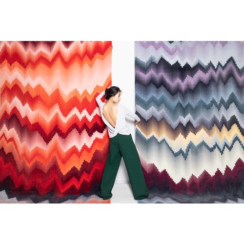 Donkersloot Donkersloot Glitch tapijt Donkersloot Donkersloot Glitch tapijt