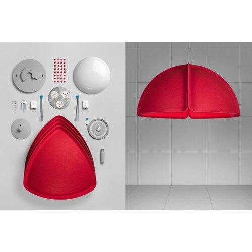 Ateljé Lyktan Ateljé Lyktan Hood akoestische hanglamp Scandinavisch design Ateljé Lyktan Ateljé Lyktan Hood akoestische hanglamp Scandinavisch design