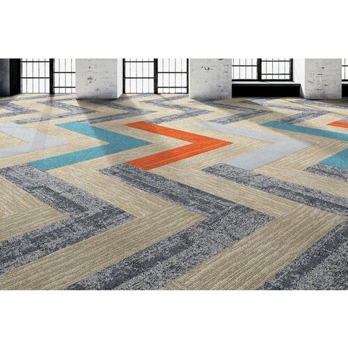 Balsan Balsan Mix Up Jungle Planks tapijt Balsan Balsan Mix Up Jungle Planks tapijt