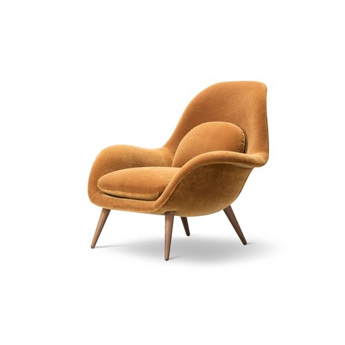 Fredericia Fredericia Swoon Lounge fauteuil Fredericia Fredericia Swoon Lounge fauteuil