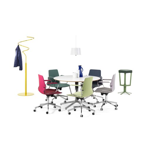 Johanson Johanson Pilot Low vergaderstoel Johanson Johanson Pilot Low vergaderstoel