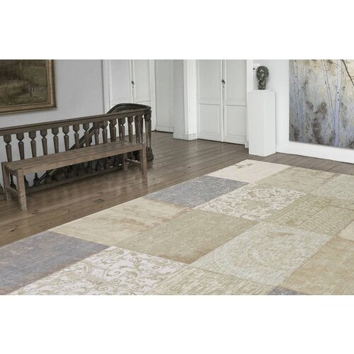Louis de Poortere Louis de Poortere Cameo Patchwork vloerkleed | karpet Louis de Poortere Louis de Poortere Cameo Patchwork vloerkleed | karpet