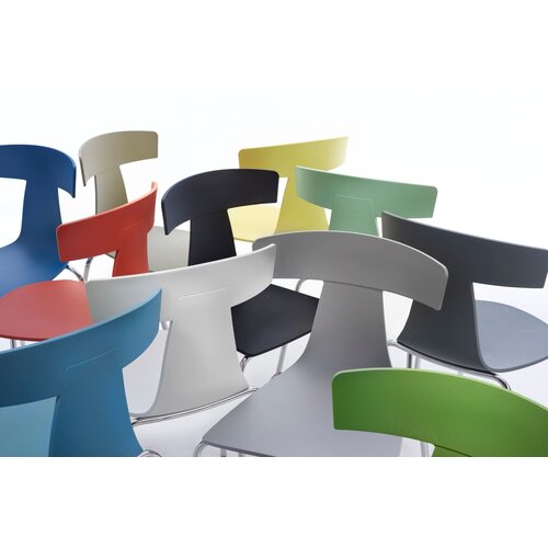 Plank Plank Remo Plastic Stoel Plank Plank Remo Plastic Stoel