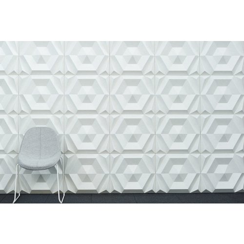 Johanson Johanson Beehive Rectangular akoestisch wandpaneel Johanson Johanson Beehive Rectangular akoestisch wandpaneel