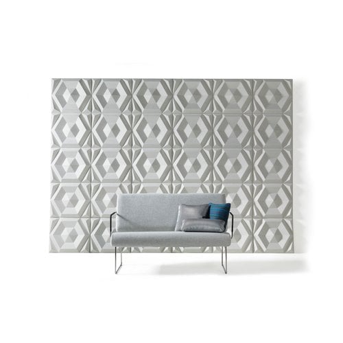 Johanson Johanson Beehive Rectangular akoestisch wandpaneel Johanson Johanson Beehive Rectangular akoestisch wandpaneel