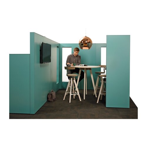 SA Mobler SA Mobler Actiwall akoestische concentratiewerkplek SA Mobler SA Mobler Actiwall akoestische concentratiewerkplek