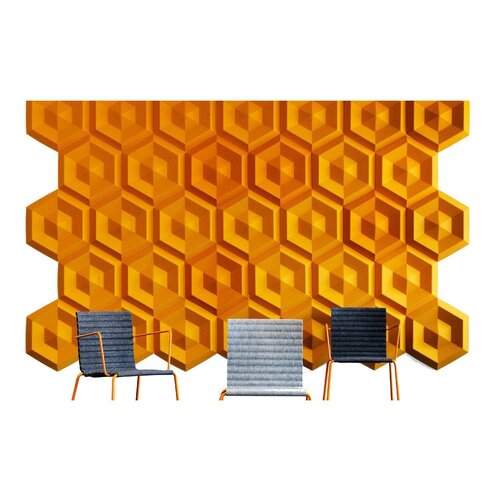 Johanson Johanson Beehive akoestisch wandpaneel Johanson Johanson Beehive akoestisch wandpaneel