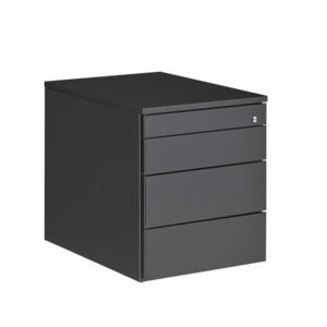 Buur - Vepa Metalen rolblok met 4 lades  (kleur zwart of wit)