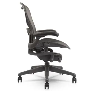 Refurbished Aeron R Remastered Herman Miller Chair (Graphite) Refurbished Aeron R Remastered Herman Miller Chair (Graphite)