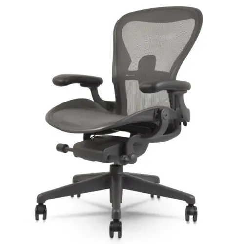 Refurbished Aeron Remastered Herman Miller Chair (Graphite) Refurbished Aeron Remastered Herman Miller Chair (Graphite)