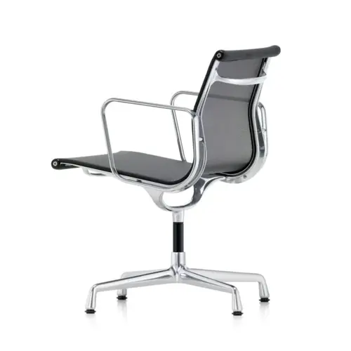 Vitra Refurbished Vitra EA 108 Netweave Aluminium Chair Vitra Refurbished Vitra EA 108 Netweave Aluminium Chair